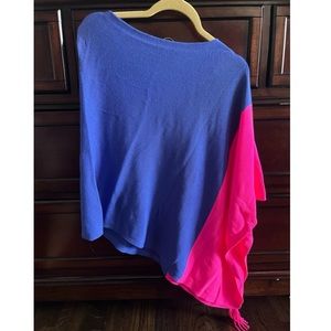 Lilly Pulitzer Wrap / Shawl in blue and pink
